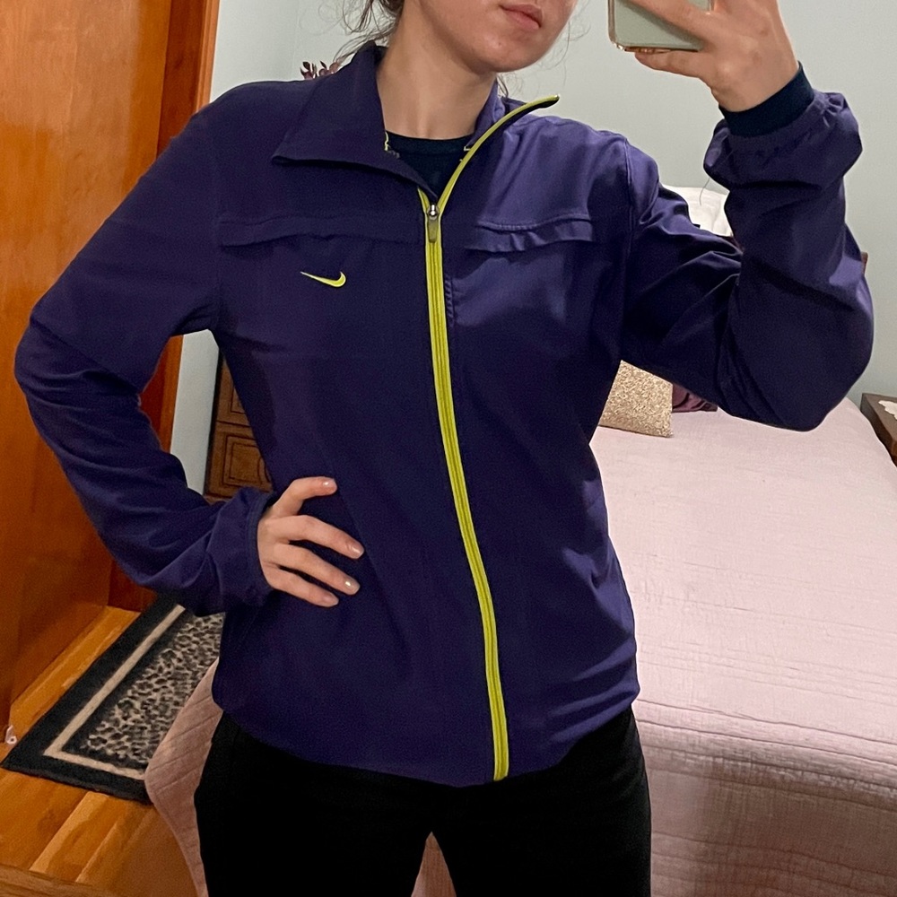 Nike Dri-Fit Athletic wear Zip up Jacket